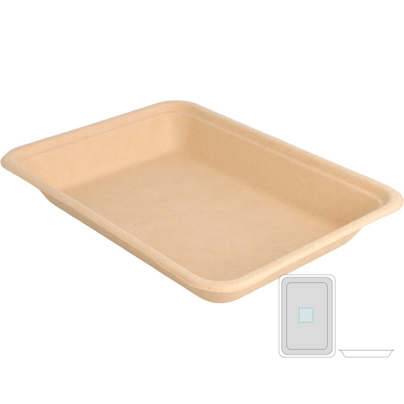 Barquettes "Bionic" Bagasse